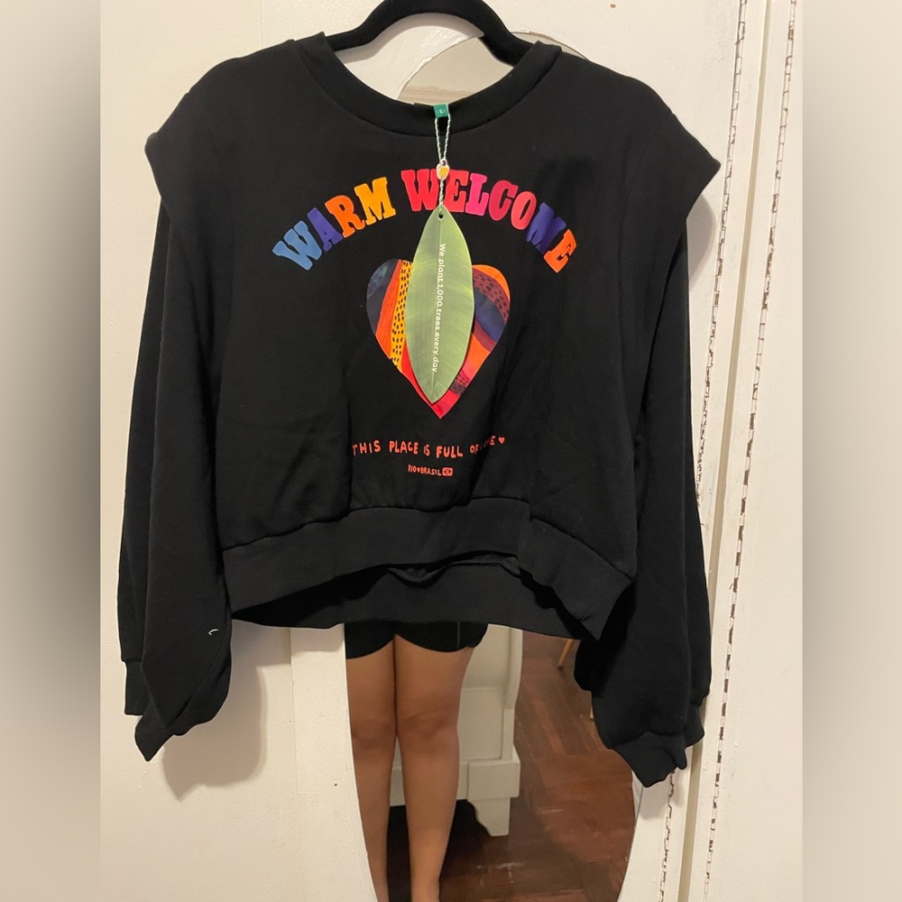 Cropped  - sweatshirt Farm - Never worn